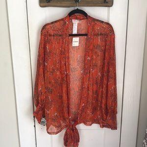Free People Tie-front “kimono”